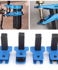 4 Piece Oil Pipe Clamp Set for Auto Repair And Maintenance, Vertical Hose Clamp For Brake Lines, ABS Plastic Construction