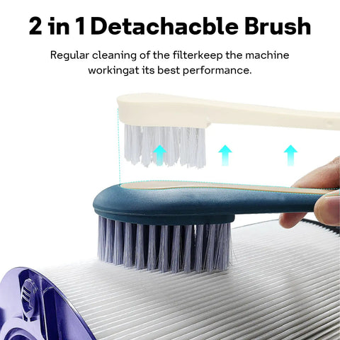 Cleaning 2-In-1 True HEPA and Carbon Filter Replacement for Dyson Purifiers with detachable brush