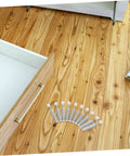 10 Pcs Soft Close Cabinet Dampers Kit For Quiet Smooth No Slam Closing Hydraulic Silent Buffer For Kitchen Cabinets And Furniture
