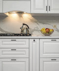 Professional Grade Matte Black Cabinet Pulls For Kitchens And Bathrooms Ultra Smooth Stainless Steel Drawer Handles That Are Hella Sturdy And Easy To Mount on white kitchen cabinets.