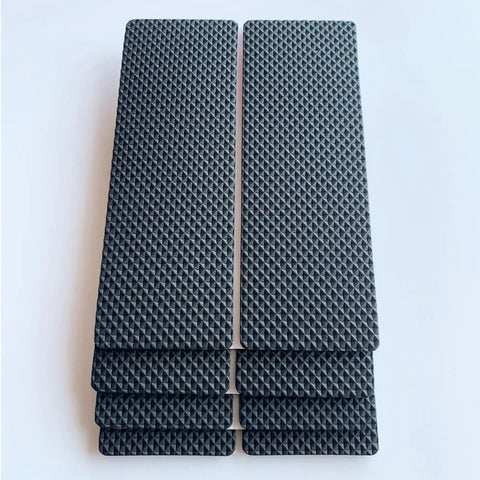 Non Slip Furniture Pads With Adhesive Strips Thick Self Stick Foot Covers Heavy Duty Grippers To Stop Sliding 8 Pack