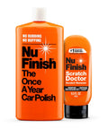 Two Piece Exterior Car Care Kit That Buffs Out Scratches And Delivers A Showroom Shine With Scratch Doctor Clear Coat Scratch Remover And Once A Year Car Polish