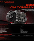 Badass Ac Compressor With Clutch For Subaru Xv Crosstrek 2014 2015 Dkv10z Oe Replacement showing pulley and specifications.
