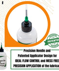 Effortless Treadmill Belt Lubricant with Patented 8 Inch Applicator Tube and Twist Cap Made in the USA 100 Percent Pure Silicone