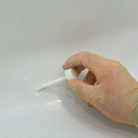 Applying Tub And Tile Chip Repair Kit 4 Oz White For Bathtubs Sinks Tiles Basins No Fuss Quick Easy Application With Durable Long Lasting Finish