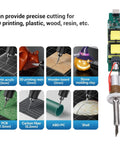 Ultrasonic Cutter Transducer With Drive Module, 30W 40KHz Replacement Parts For DIY Crafts used on various materials