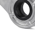 Close-up of Pro Grade Wheel Balancer Hub Wing Nut 812103 for Hunter DSP Auto Tire Rigs showing threaded interior and durable finish.