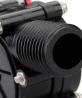 Close-up of the Dope Three Piece Micro Water Turbine Generator Kit DIY Hydro Power, Portable Half Inch Turbine component.