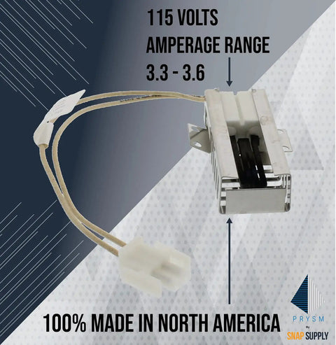 Range Igniter Replacement For Electric Range Stoves Direct Fit Easy Install Replaces ERWB13K21 WB13K21 WB13T10045 WB13K14 WB13K13 WB13K12 And Other Common WB13K Series Part Numbers Durable Spark Module
