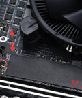Ultimate M.2 NVMe SSD Screw Kit with assembly steps for 9 nuts, 6 screws, and installation on PCIe NVMe 2280 motherboard