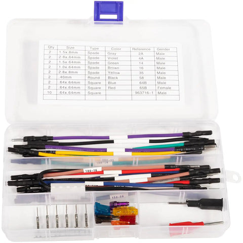 TP-300-A Terminal Test Probes Kit For GM Vehicles No Damage Circuit Testing Gear in a clear plastic storage box