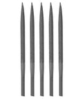 Proven Job Ready Pneumatic Air File Set With Five Square Steel Burrs Designed For Fast Metal Grinding Polishing And Straight Up Reliable Daily Workshop Tasks with five tapered steel files.