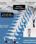 Smooth As Butter Electric Attic Pull Down Ladder Featuring Ace Smart Remote Telescopic Loft Stairs dimensions and features overview.