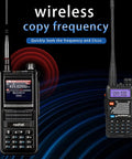 Beast Multi Band Ham Radio With 256 Channels And Aviation Air Band NOAA Marine Weather Long Range Handheld Transceiver