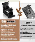 Heavy Duty Locking Hinges For Folding Tables And Furniture Fixtures with corrosion resistant thick steel design.