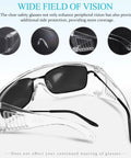 Killer Safety Glasses With Side Shields For Labs Shops And Daily Grinding Lightweight wraparound design with clear lenses and side protection.