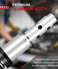 Close-up of BMW VVT Engine Oil Control Solenoid Replacement Two Piece Drop In Kit For VANOS with aluminum alloy body