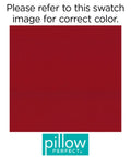 Color swatch for Red Tufted Outdoor Indoor Loveseat Cushion, Reversible and Comfy, 44 Inch By 19 Inch By 5 Inch.