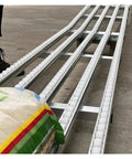 Light Duty Roller Conveyor For Unpowered Gravity Transport With ABS Plastic Slides And Rust Resistant Frame 50x100cm Splicable Design For warehouse unloading