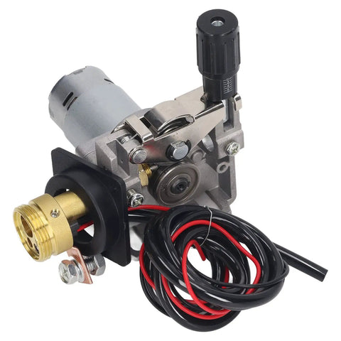 24V MIG MAG Wire Feed Motor For Welding Equipment, Adjustable 2 To 15 Meters Per Minute Feed Speed, lightweight aluminum body close-up