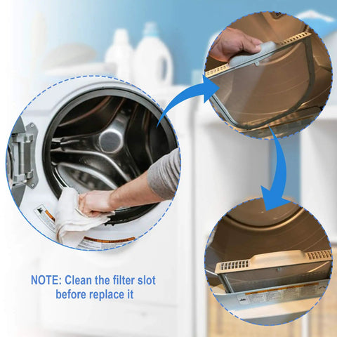 Premium Dryer Lint Filter Replacement 5231EL1001C Durable Screen Fits Common Front Load And Top Load Dryers Works With Replacement Numbers 1668214 PS3527575 AP5248138 EAP3527575 Easy Install