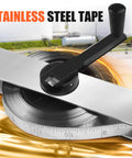 Oil Tank Gauging Tape 10M 33 Feet Stainless Steel Sounding Tape Measure With Brass Plumb Bob on oil surface