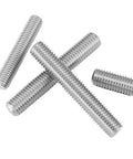 Heavy Duty 304 Stainless Steel Fully Threaded Rods Set 25mm M3 Headless Stud Bolts 30 Pieces For Indoor Outdoor Projects