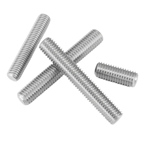 Heavy Duty 304 Stainless Steel Fully Threaded Rods Set 25mm M3 Headless Stud Bolts 30 Pieces For Indoor Outdoor Projects