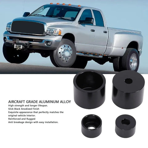 Ram 1500 2500 3500 A Pillar Grip Handle Repair Kit Aircraft Grade Black Built Tough For Rugged Durability DIY Install Kit