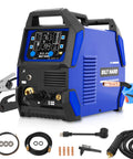 Six In One 250 Amp MIG Welder Workhorse For Aluminum And Steel Dual Voltage 110 And 220 Volt Portable Welding Machine