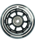 76mm 80A Inline Skate Wheel Kit With 4 Replacement Wheels SG5 Bearings And Spacers Not Included Smooth Glide Low Friction Made In USA