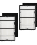 Replacement HEPA Filter For Holmes And Bionaire Vacs 2 Pack showing filters with carbon pre-filters
