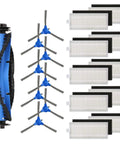 All In One RoboVac Replacement Parts Kit That Fits 11S 30 30C 15C 12 25C 35C 15T Includes 10 High Quality Filters 8 Side Brushes