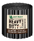 Heavy Duty Galvanized Garden Edge Border 6 Inch By 50 Foot Black Corrugated Lawn Edging For Flower Beds And Landscaping