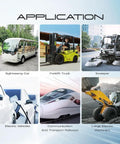 Image showcasing applications of Super Braw Anderson Plug Connectors 50 Amp Heavy Duty Wire Harness for Winch And Car Battery Quick Disconnect Kit.
