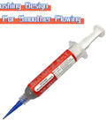 Sn63 Pb37 Tin Lead T4 Solder Paste No Clean 183C Melting Point 30g Paste 39g Total Weight Flux Content syringe packaging