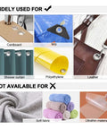 Materials used with One Hand Operation Grommet Kit 3/8 Inch Heavy Duty Handheld Manual Press With Hole Punch And 500 Eyelets For Leather Canvas Fabric Tarps Vinyl And Banners.