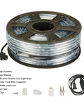 100ft Outdoor Rope Lights Waterproof String Lighting with accessories for setup