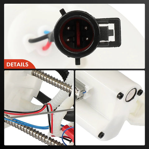 Close-up details of Electric Fuel Pump Module Assembly With Sending Unit For Ford Thunderbird Lincoln LS 2003-2005