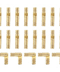 20Pcs Brass Hidden Barrel Hinges 5x25mm Concealed Hinges For Jewelry Boxes, Music Boxes, And Small Woodworking Projects, Invisible Hidden Hinge Hardware, Gold Finish, 1 Inch Length.