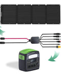 6-In-1 Solar Connector Kit with Female and Male Connectors, Universal Solar Adapter Cable for Solar Panels and Power Stations.