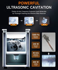Beast 10L Digital Ultrasonic Cleaning Machine With 240W Power Built In Heater Digital Control Panel And Timer, 40 kHz cleaning gun part