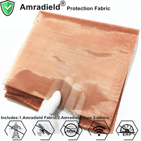 Heavy Duty Pure Copper Mesh Sheet 9.8 By 9.8 Inch 200 Mesh Dense Filter Screen for Grounding Air Vents Window Protection