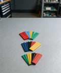 Check Out This Awesome 164pcs Heat Shrink Tubing Kit With 8 Sizes And 5 Colors For Your Wiring Needs Featuring Flame Retardant Polyolefin Wire Sleeves With Strong Insulation For Electricians And DIY Projects To Keep Cables Safe From Damage. 8-color heat shrink tubing set on workbench