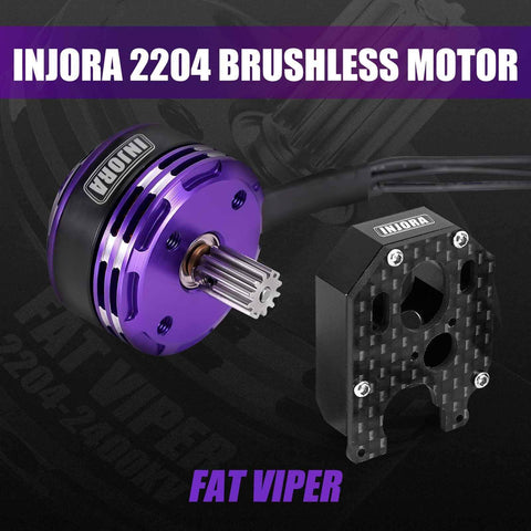 MBL32 G2 Waterproof Brushless ESC And 2204 Fat Viper Outrunner Motor for 1/24 Axial SCX24 upgrade close-up view