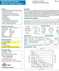 Submittal data sheet for Badass Cast Iron Circulating Pump With Durable Bronze Cartridge Built To Outlast The Competition.