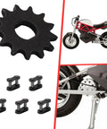 Upgraded 25H Chain 13T Motor Sprocket Master Link Replacement For Razor Dirt Rocket Bikes MX500 MX650 SX500 RSF650 MY1020 with bike image