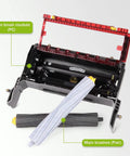 Replacement Brush Frame Cleaning Head Module For Vacuum Cleaners Enhanced Brush Assembly showing main brush and modules