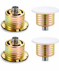Top Shelf Concealed Pendent Fire Sprinkler Head DN15 With 155 Degree Glass Bulb four pack for ceiling installation.