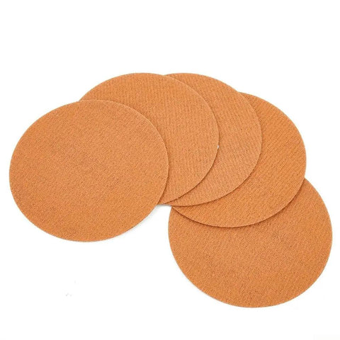 5 latex flocking 3 inch wet dry sanding discs for grit 320 to 10K finish, part of 50 Pc Set For Perfect Polish and Grind Jobs